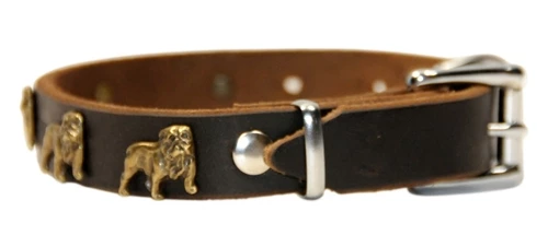 Bulldog Junior - Leather Collar 6 Bulldog Junior - Leather Collar - Image 4