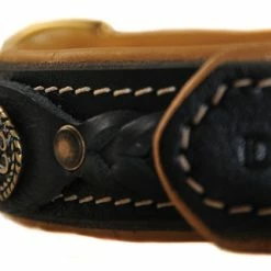 Dean's Legend Black - Leather Collar -Collars Sales Shop DTC43 5