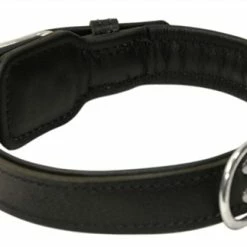 Italian Tailor - Leather Collar -Collars Sales Shop DTC443BLK 7