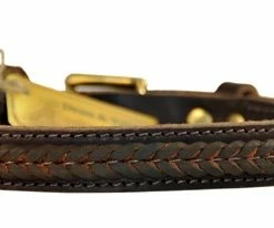 The Braid One - Leather Collar