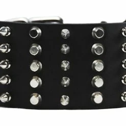 Wide Stud - Studded Collar