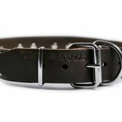 Tyler's Vintage - Leather Collar -Collars Sales Shop DTC83Nickel 7