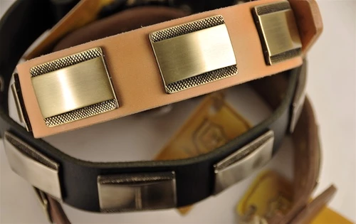 Brass Style - Leather Collar 5 Brass Style - Leather Collar - Image 3