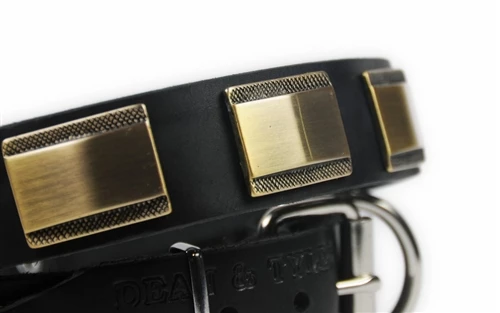Brass Style - Leather Collar 7 Brass Style - Leather Collar - Image 5