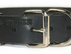 Brass Line - Leather Collar -Collars Sales Shop DTC90Brass 5