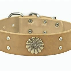 Fleur - Leather Collar -Collars Sales Shop DTCFLR 6