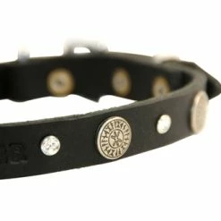 Crystal Beauty - Leather Collar -Collars Sales Shop DTCrystal Beauty 6