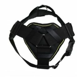 DT Fun Patch Harness With Chest Support - Yellow Trim -Collars Sales Shop DTH12 7