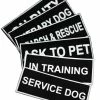 Pair Of Fun Pet Patches 1 Pair Of Fun Pet Patches -Collars Sales Shop DTH6Patches 2