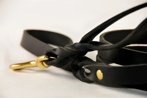 Braidy Bunch - Leather Traffic Leash 8 Braidy Bunch - Leather Traffic Leash - Image 6