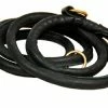 Noburo - Rolled Leather Leash 2 Noburo - Rolled Leather Leash -Collars Sales Shop DTL1R 2