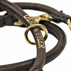 Noburo - Rolled Leather Leash -Collars Sales Shop DTL1R 5