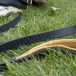 Soft Touch Black - Leather Leash -Collars Sales Shop DTL2Padded 7