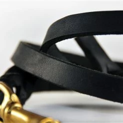 Nocturne - Leather Leash -Collars Sales Shop DTL3 13mm 6