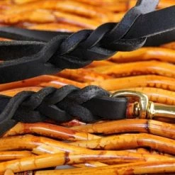 Nocturne - Leather Leash -Collars Sales Shop DTL3 13mm 7