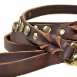 Sputnik - Leather Leash -Collars Sales Shop DTL36STUDS 5