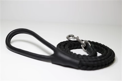 Comfort Braid Rolled - Leather Leash 7 Comfort Braid Rolled - Leather Leash - Image 5