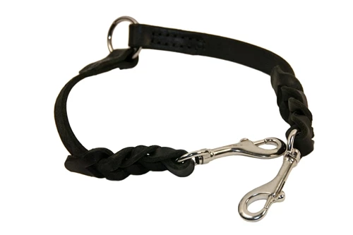 Double Dutch - Leather Leash Coupler 6 Double Dutch - Leather Leash Coupler - Image 4