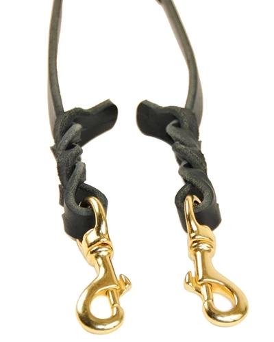 Double Dutch - Leather Leash Coupler 7 Double Dutch - Leather Leash Coupler - Image 5