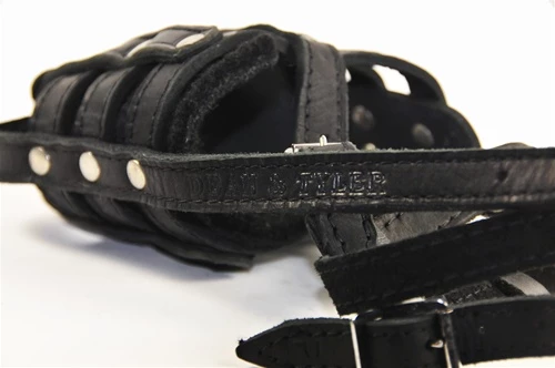 Leather Basket Muzzle 4 Leather Basket Muzzle - Image 2