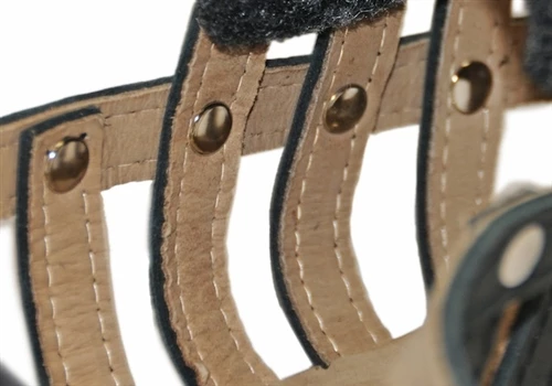 Royal Leather Basket Muzzle 4 Royal Leather Basket Muzzle - Image 2