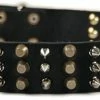 3+3 - Spiked Leather Collar -Collars Sales Shop DTS58 2