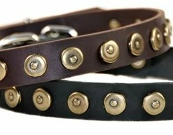 Dot Matrix - Leather Collar -Collars Sales Shop DTSpecial25dottedcircles 5